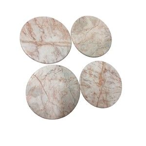 Marble Design Coasters 4 Piece Set